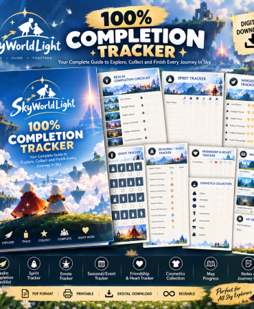 Sky World Light — 100% Completion Tracker